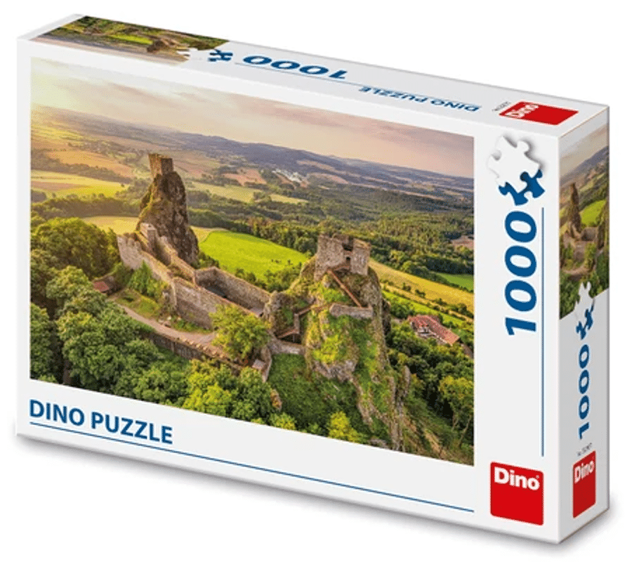 Dinotoys Dino-Puzzle – Schloss Trosky in der Tschechischen Republik – 1000 Teile