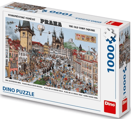 Dinotoys Dino-Puzzle der Prager Innenstadt – 1000 Teile