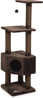 Beeztees figado - krabpaal - krabpaal xl - bruin - 40x40x135 cm