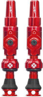 Muc-off Tubeless-Ventil Big Bore Lite kleines rotes französisches Presta-Ventil 30 mm