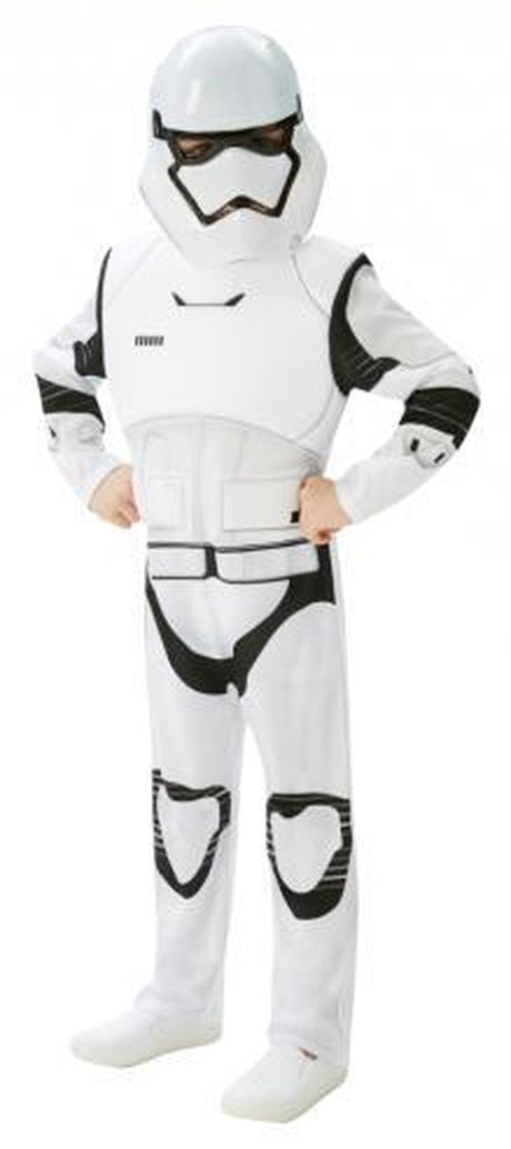 Rubies Star Wars Stormtrooper Deluxe Größe 116 122 – Faschingsanzug – Karnevalskleidung
