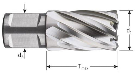 Rotec Kernbohrer HSS Silver-Line 22,0 mm SL30 Weldon