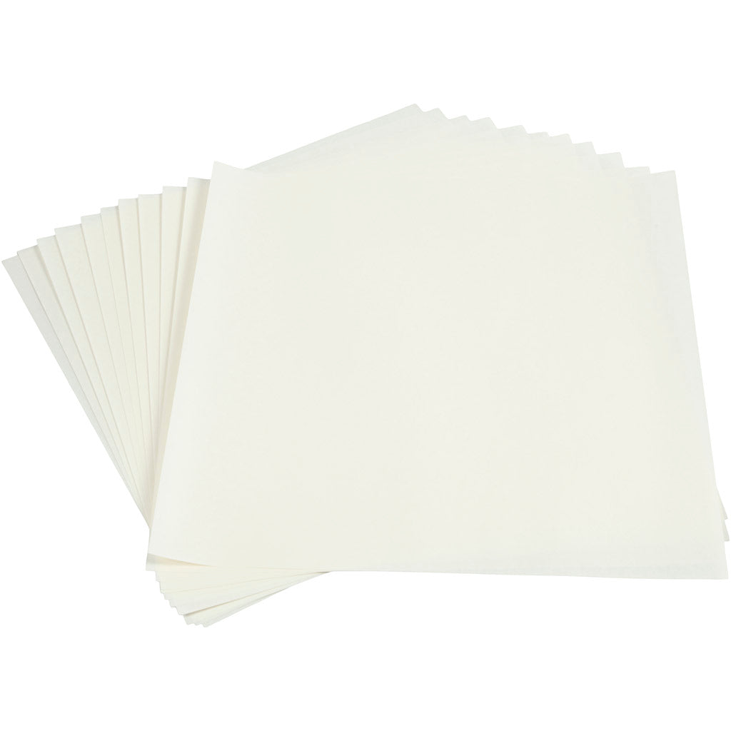 Kreativfirma Lantern Paper White, 30x30 cm