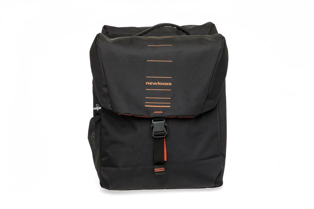 Newlooxs Tasche New Looxs Vigo Double | schwarz orange | Ziel 2.0 | 40l