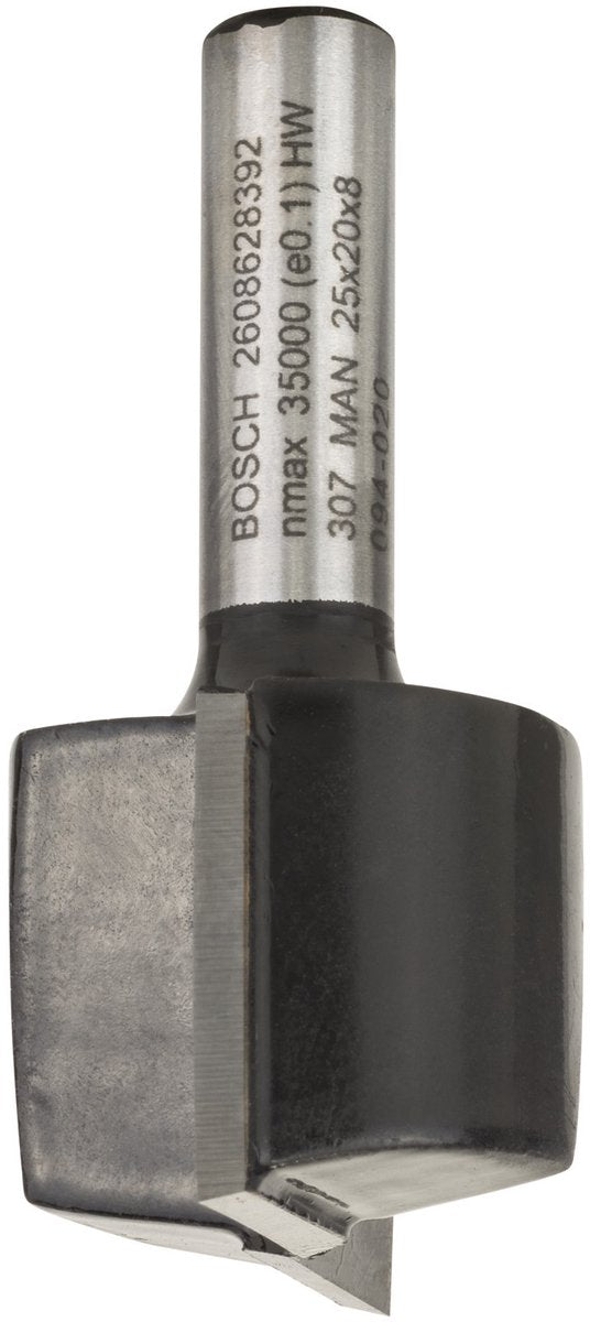 Bosch - Schaftfräser 8 mm, D1 25 mm, L 20 mm, G 51 mm