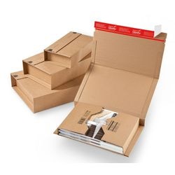 Universal-Versandverpackung A5+ 165x249x60mm 98gr braun
