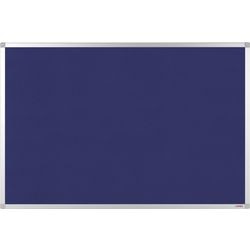 Prikbord viking 60x45x0,81cm blauw roestvrij