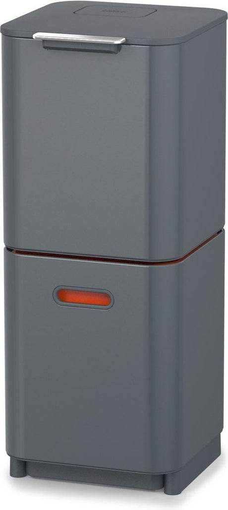 Joseph Joseph intelligenter Abfalleimer Totem 2.0 kompakter Recycler – 40 l – Graphit