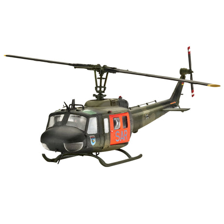Revell Modellbausatz Militärfahrzeuge – 04444 Bell uh-1d – SAR-Kunststoff – 1:72 – Modellbau