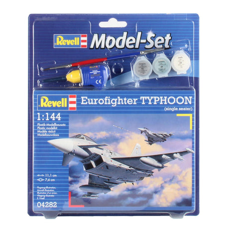 Revell Modellset - Eurofighter Typhoon 63-tlg. - inkl. Grundfarben