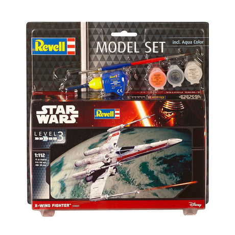 Revell Star Wars Modellset - X-Wing Fighter 21-tlg. - inkl. Grundfarben