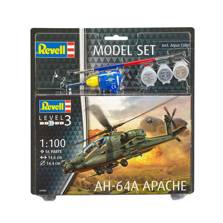 Revell -Modellsatz - Ah -64a Apache