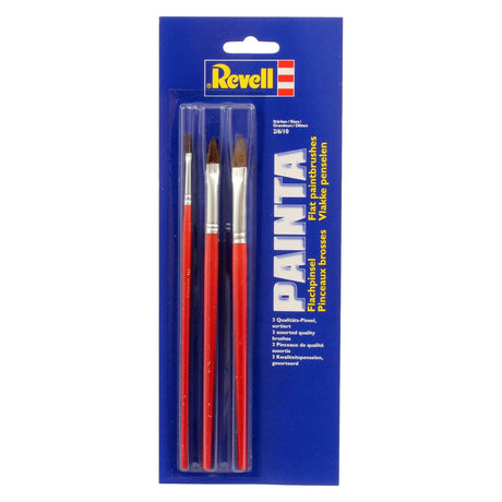 Revell Hobbypinsel – 29610 Painta Flatbrush Set Pinsel