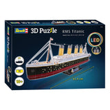 Revell 3D-Puzzle-Bausatz - RMS Titanic LED Edition 266tlg.