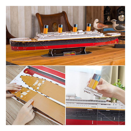 Revell 3D-Puzzle-Bausatz - RMS Titanic 113tlg.