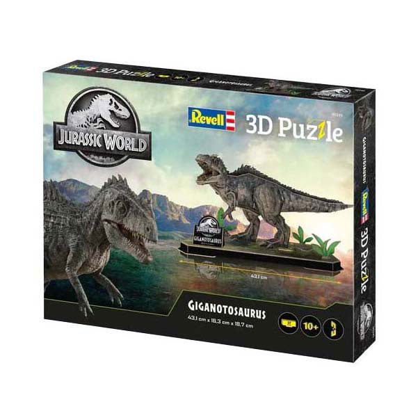 Revell 3D-Puzzle-Bausatz Jurassic World - Giganotosaurus - 60 Teile.