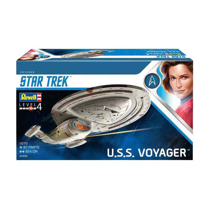 Revell-Modellbausatz – U.S.S. Voyager NCC-74656 1:670 – 67 Stück,
