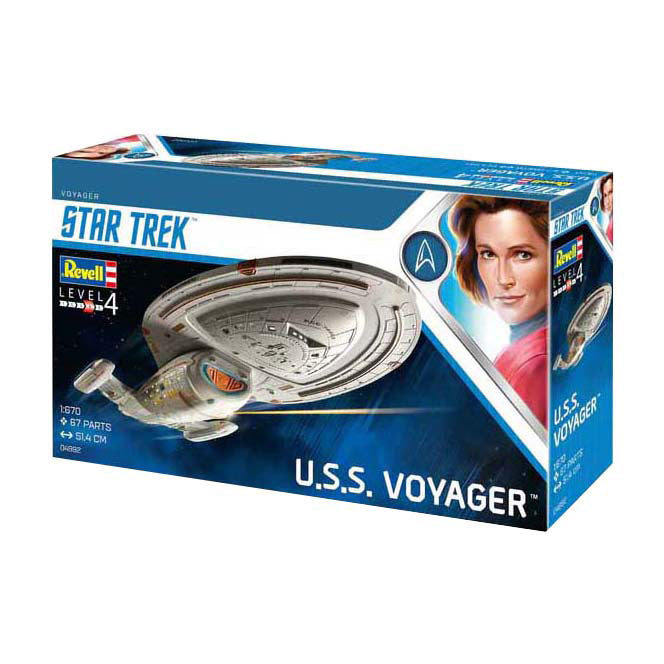 Revell-Modellbausatz – U.S.S. Voyager NCC-74656 1:670 – 67 Stück,