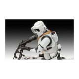 Revell Modellbausatz Star Wars – Speeder Bike The Mandalorian 1:12 – 102-tlg.