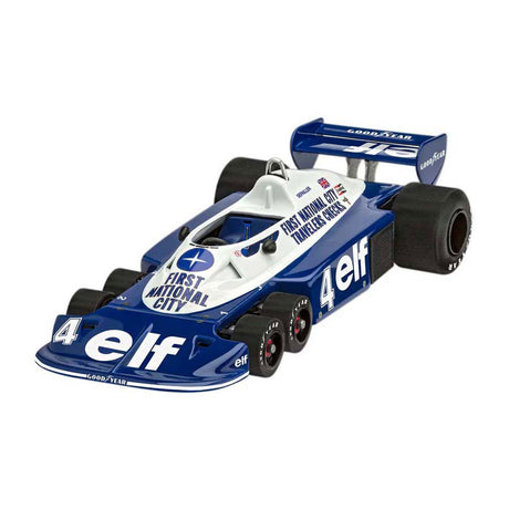Revell Modellbausatz Militärfahrzeuge – 07741 Tyrrell P34 2 – 6 Wheeler – Formel-1-Auto aus Kunststoff – 1:32 – Modellbau