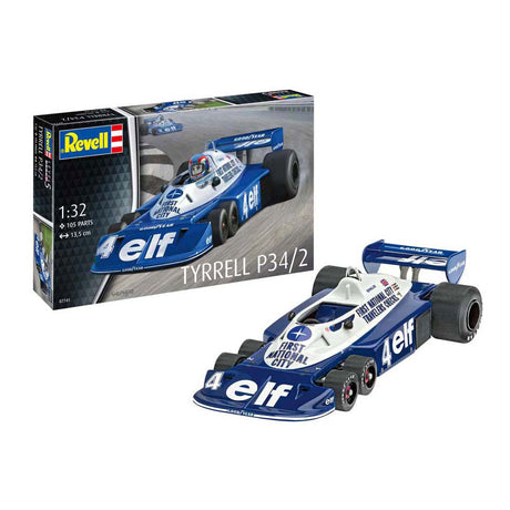 Revell Modellbausatz - Tyrrel P34 2 1:32 - 105-tlg.