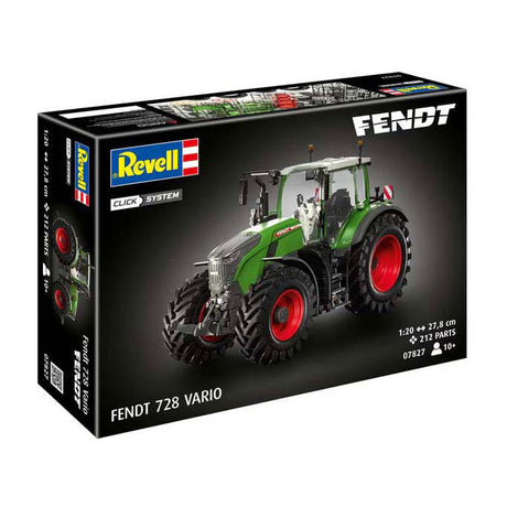 Revell Modellbausatz Fendt 728 Vario Traktor 1:20 - 212 Teile.