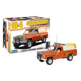 Revell Modellbausatz - 1979 Jeep J-10 Pickup mit Wohnmobilverdeck 1:24 -