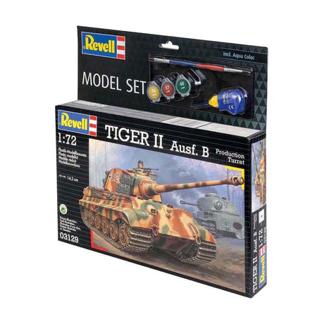 Revell Modellbausatz - Tiger II ausf. b 1:72 - 144 Stk.