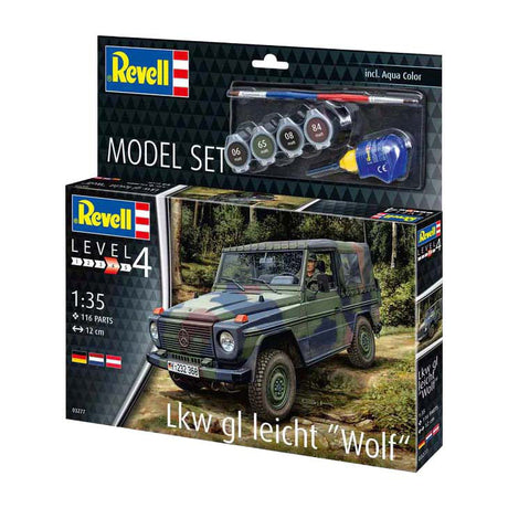 Revell Modellbausatz - LKW GL Light Wolf 1:35 - 116-tlg.