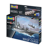 Revell Modellbausatz - US Navy Assault Carrier Wasp Class 1:700 - 142-tlg.