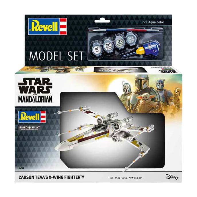 Revell Modellbausatz - The Mandalorian: X-Wing von Carson Tevi 1:57 - 38-tlg.