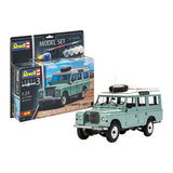 Revell Modellbausatz - Land Rover Series III LWB (s. Wagon) 1:24 - 184tlg. - inkl. Grundfarben