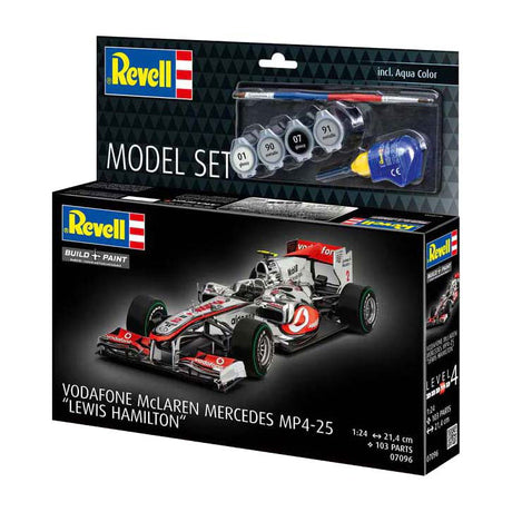 Revell Modellbausatz - Vodafone McLaren Mercedes MP4-25 l. Hamilton 1:24 - 103 Stk.