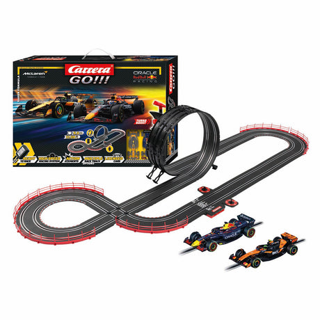 Carrera los!!! Rennstrecke Superformel - m. Verstappen, Nr. 1 gegen l. Norris, Nr. 4
