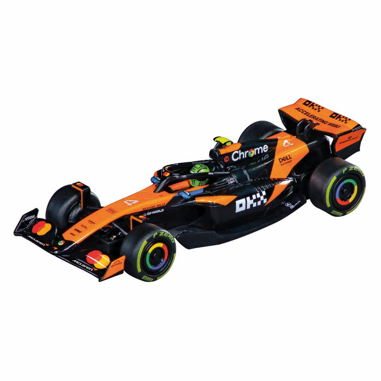 Carrera los!!! Rennstrecke Superformel - m. Verstappen, Nr. 1 gegen l. Norris, Nr. 4