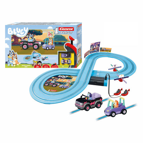 Carrera erste Rennstrecke – blaues Bingo-Rennen 2,4 m