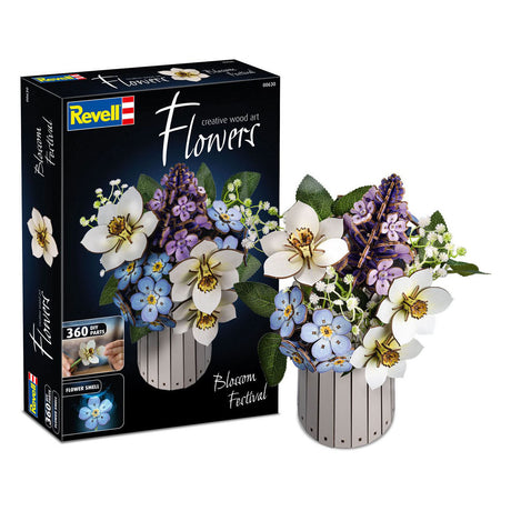 Revell creative wood art flowers blossom festival - 360dlg.