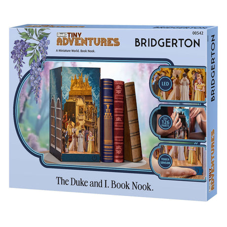 Revell Tiny Adventures Buch Nook Bridgerton, der Herzog und ich – 136-tlg.
