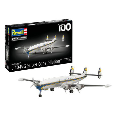 Revell Modellbausatz Lockheed l.1049g Super Constellation Lufthansa 1:144 - 95tlg.
