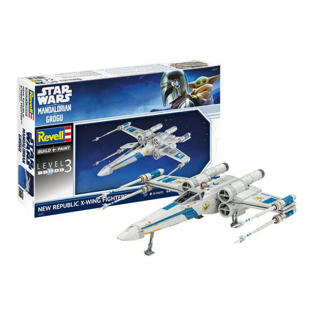 Revell Modellbausatz The Mandalorian und Grogu New Republic X-Wing Fighter 1:57 – 38-teilig.