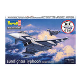 Revell Modellbausatz Starterkit Eurofighter Typhoon (Einsitzer) 1:144 - 63-tlg.