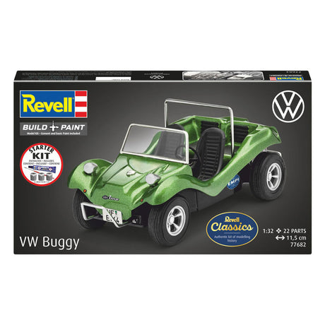 Revell Modellbausatz Starterkit VW Buggy 1:32 - 22 Teile.