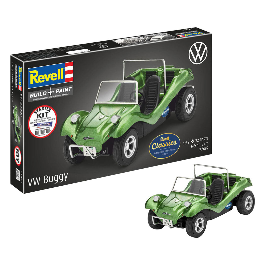 Revell Modellbausatz Starterkit VW Buggy 1:32 - 22 Teile.