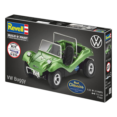 Revell Modellbausatz Starterkit VW Buggy 1:32 - 22 Teile.