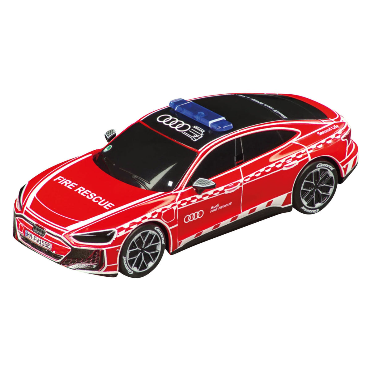 Carrera go!!! audi e-tron gt - feuerwehr - 1:43