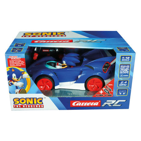 Carrera RC 2,4 GHz Team Sonic Racing – Sonic, Performance-Version – 1:18