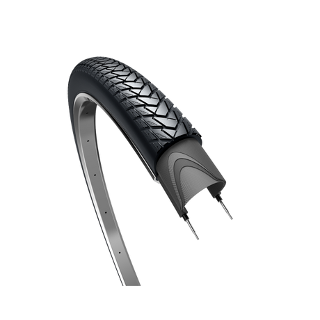 Edge Tire Traveller Basic 28 x 1,40 37-622 mm - schwarz mit Reflexion