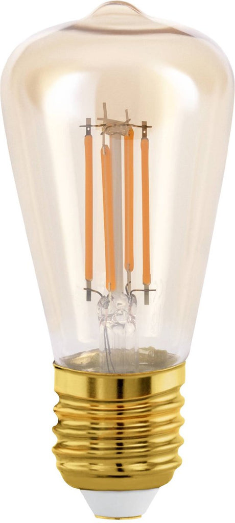 Eglo LED -Lampe - E27- 270 LM - ST48 Rustique - Bernstein 2200k
