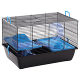 Flamingo Flamingo Hamster Cage Jaro 2 50,5x33x32,5 cm schwarz und blau