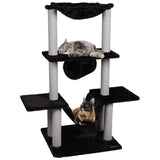 Flamingo Flamingo Cat Scraping Post Hamza 60x57x122 cm Schwarz